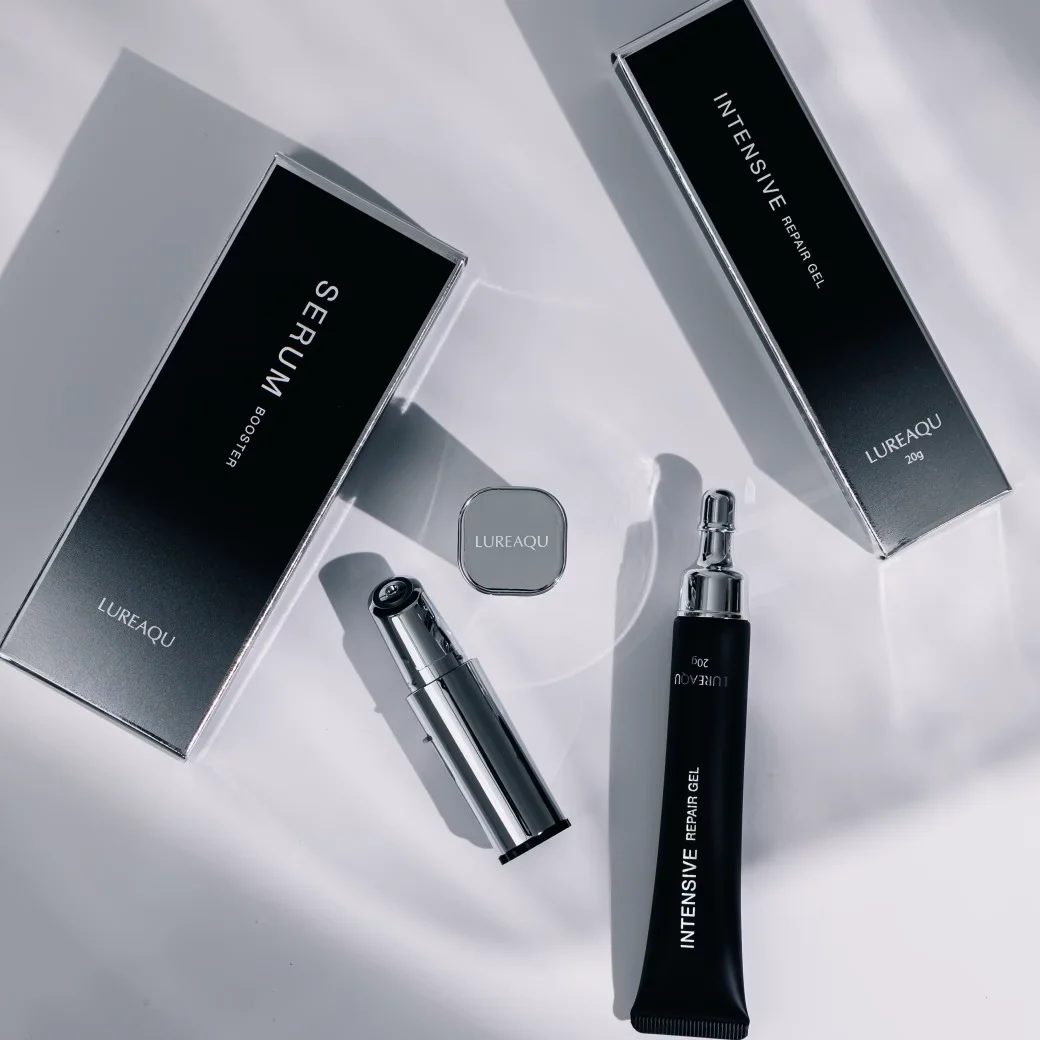 Ультракомпактный бьюти‑аппарат с гелем SERUM BOOSTER&INTENSIVE REPAIR GEL Set, LUREAQU — фото 3